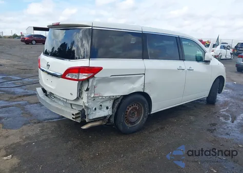 2012 Nissan Quest S from USA, damaged, VIN JN8AE2KP7C9038969